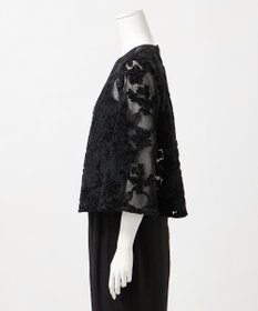 23区 【GOLD LABEL】フロッキーエンブロイダリー ブラウス