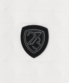 23区GOLF 【MEN】フラッグジャガードニットポロシャツ ストレッチ 半袖