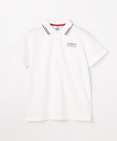 J.PRESS KIDS 【140-170cm】ダブルライン カラー 半袖ポロシャツ