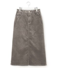 23区 S 【洗える】23区DENIM ベルベットストレッチ Aライン スカート