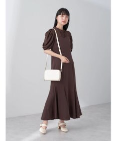 earth music&ecology リブドッキングワンピース