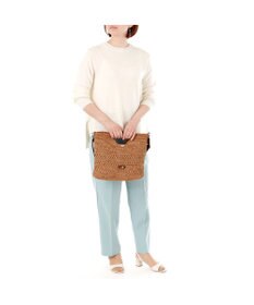 IBIZA ラフィア　2WAYバッグ