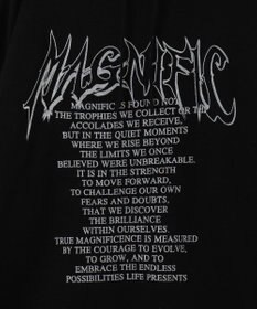 WEGO グラフィックプリントニットパーカー