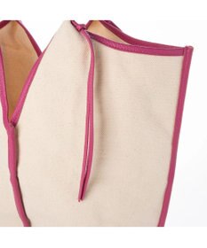 UNBILLION perche コットン×牛革付属トートバッグ L