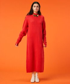 BEIGE， 【洗える】BERTAINA /  ロングニットワンピース