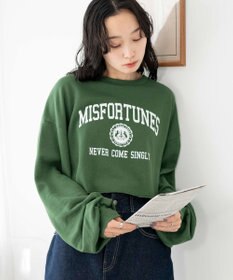 WEGO ヴィンテージライクショートスウェット