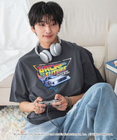 WEGO 【ミニオン / E.T. / バック・トゥ・ザ・フューチャー / デロリアン/ユニセックス着用ITEM/SMLサイズ展開】キャラクターズグラフィックT3（SS）