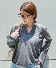 Phoebe 【金属アレルギー対応】プランプフープイヤリング　シルバー/サージカルステンレス