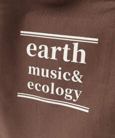 earth music&ecology バイカラーロゴトートバッグ