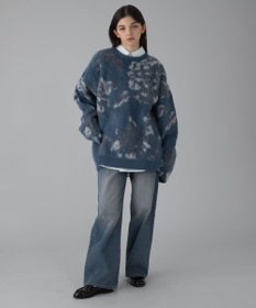 WEGO 【ユニセックス着用ITEM/MLサイズ展開】ファジーパターンプルオーバー