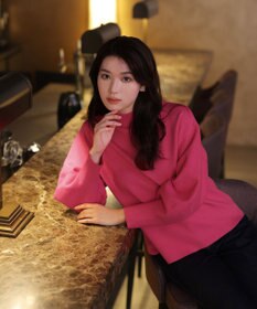 Tiaclasse 【洗える】モックネックジャガードニットプルオーバー