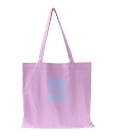 earth music&ecology バイカラーロゴトートバッグ