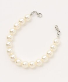 ANY KIDS パール付きペプラムトレーナー