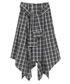 earth music&ecology イレヘムチェックシャツスカート
