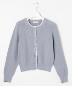 Feroux レーストリム ニット カーディガン