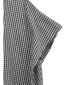 CRAFT STANDARD BOUTIQUE ステンサイドソリッドギンガムチェックブラウス