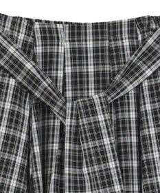 earth music&ecology イレヘムチェックシャツスカート