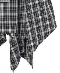 earth music&ecology イレヘムチェックシャツスカート