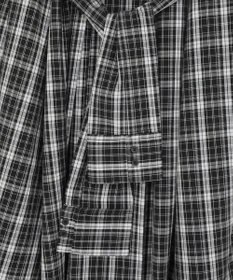 earth music&ecology イレヘムチェックシャツスカート