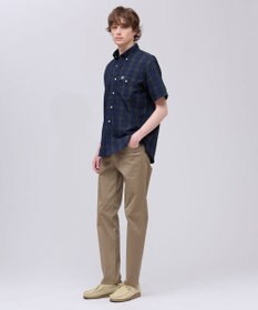 J.PRESS MEN 【Aero Weave】クールマックスサッカー チェック シャツ / B.D.