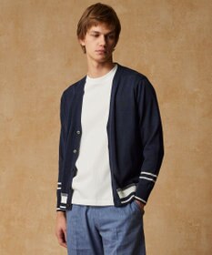 JOSEPH ABBOUD 【キングサイズ・和紙ニット/日本素材・縫製/ 軽量/通気性/速乾性】和紙フライス Tシャツ