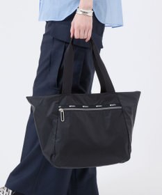 LeSportsac ESSENTIAL E/W ZIPTOP TOTE/ブラックC