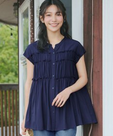 Tiaclasse L フリルティアードチュニック