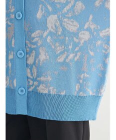 Green Parks ニュアンス柄ニットカーディガン