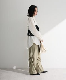 Green Parks ＳＥＴ２点シャツ＋レースビスチェ