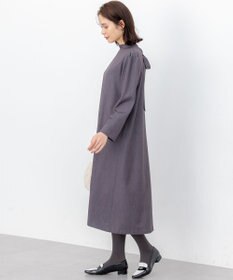 組曲 S 【前後着用可】ラメストライプボウタイ ワンピース