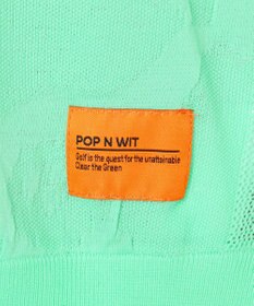 PW CIRCULUS 【手洗い可能】【WOMEN】アニマルドットニットモック ゴルフウェア レディース