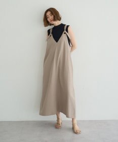 YECCA VECCA ベルトストラップサロペット