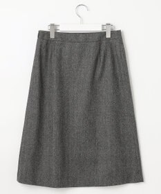 J.PRESS LADIES 【セットアップ対応】ウールストレッチツイード スカート