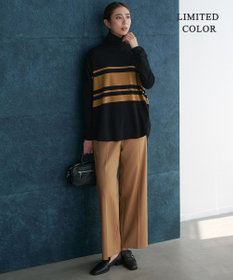 ICB L 【新色追加・WEB限定カラーあり】 ヴィスコースワイド タートルネックプルオーバー