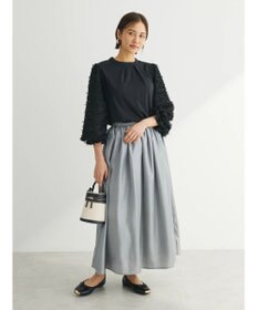 Green Parks 袖ジャガードドッキングプルオーバー