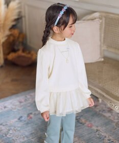 ANY KIDS 裏起毛 ネックレス トレーナー