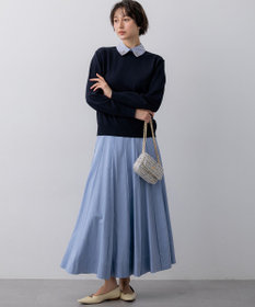 23区 【先行予約/WEB&一部店舗限定】ビジューデザイン 2WAY ニット