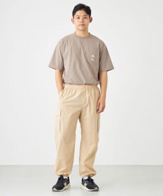 SHARE PARK MENS 【撥水・UVカット・ストレッチ・軽量 】ナイロンカーゴパンツ（Lサイズ）