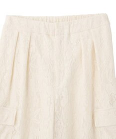 earth music&ecology 総レースカーゴパンツ