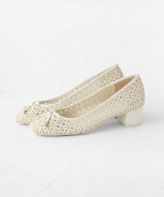 TOCCA CROCHET WITH RIBBON PUMPS パンプス