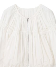 GRACE CONTINENTAL ギャザータフタブルゾン