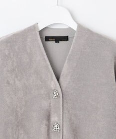 自由区 【Premium Collection】キュプラシェニール カーディガン