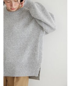 AMERICAN HOLIC サイドスリット袖ボリュームニットプルオーバー