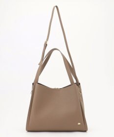 LA BAGAGERIE ソフトシュリンク2WAYハンドバッグ large