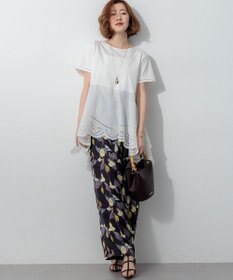 23区 メタルドロップ＆リング ネックレス