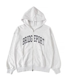 WEGO カレッジロゴビッグジップパーカー