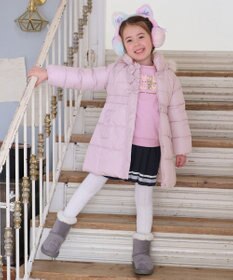 ANY KIDS 【洗濯機OK】中綿Aラインロングコート