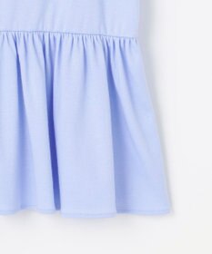 Feroux 【UVケア】フリルスリーブペプラム カットソー