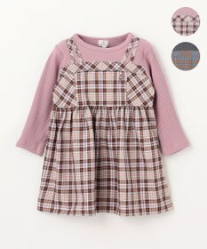 組曲 KIDS 【90-100㎝】ビスチェック トップス