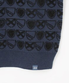 23区GOLF 【MEN】エンブレムジャカードセーター